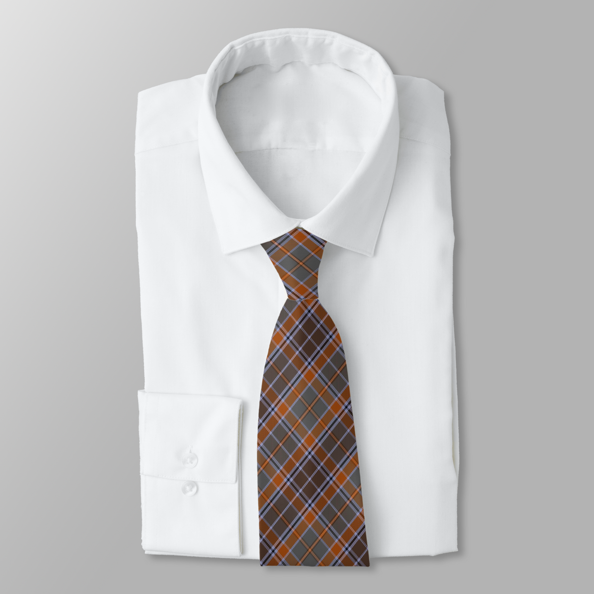 Irish County Leitrim Tartan Necktie