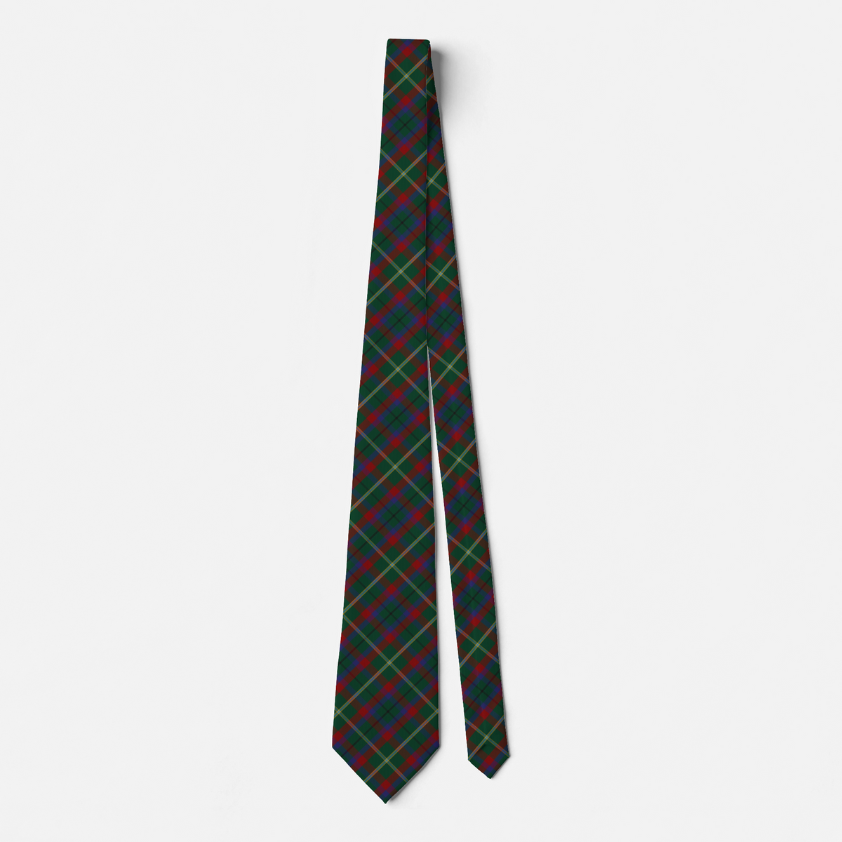 Irish County Mayo Tartan Necktie