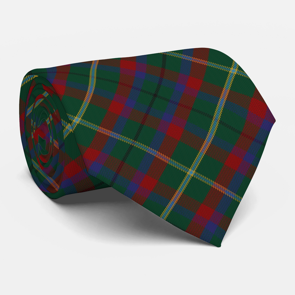 Irish County Mayo Tartan Necktie