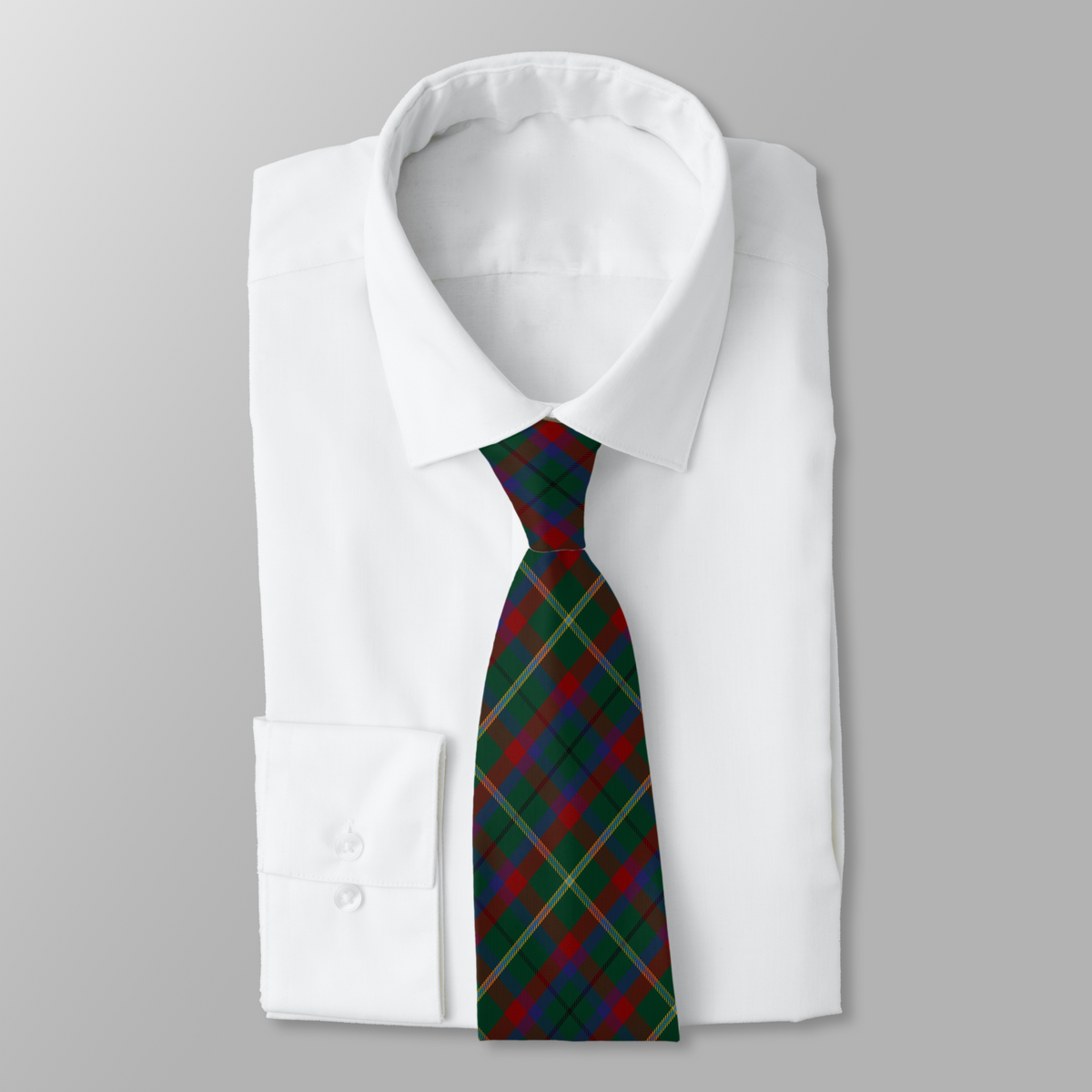 Irish County Mayo Tartan Necktie