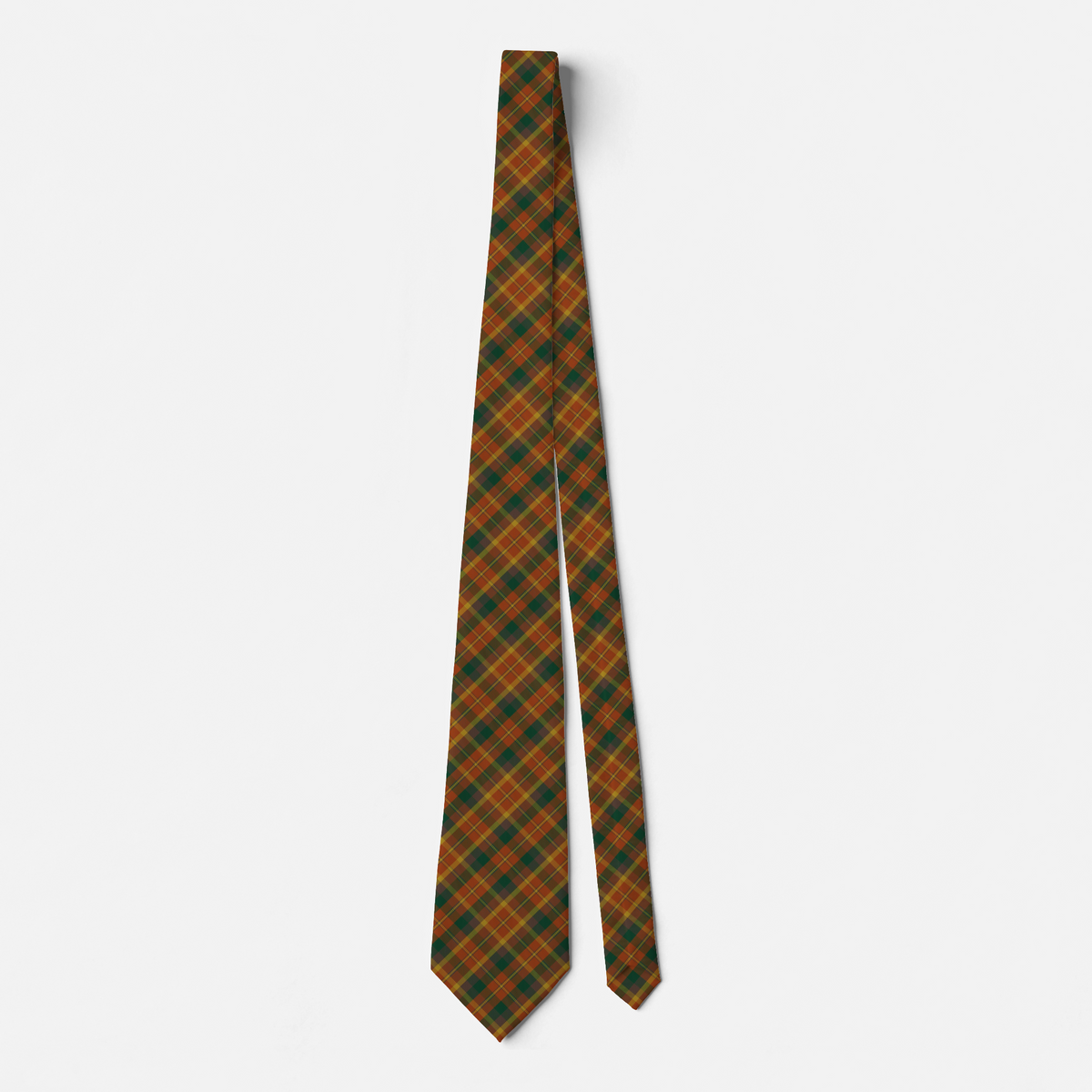 Irish County Monaghan Tartan Necktie