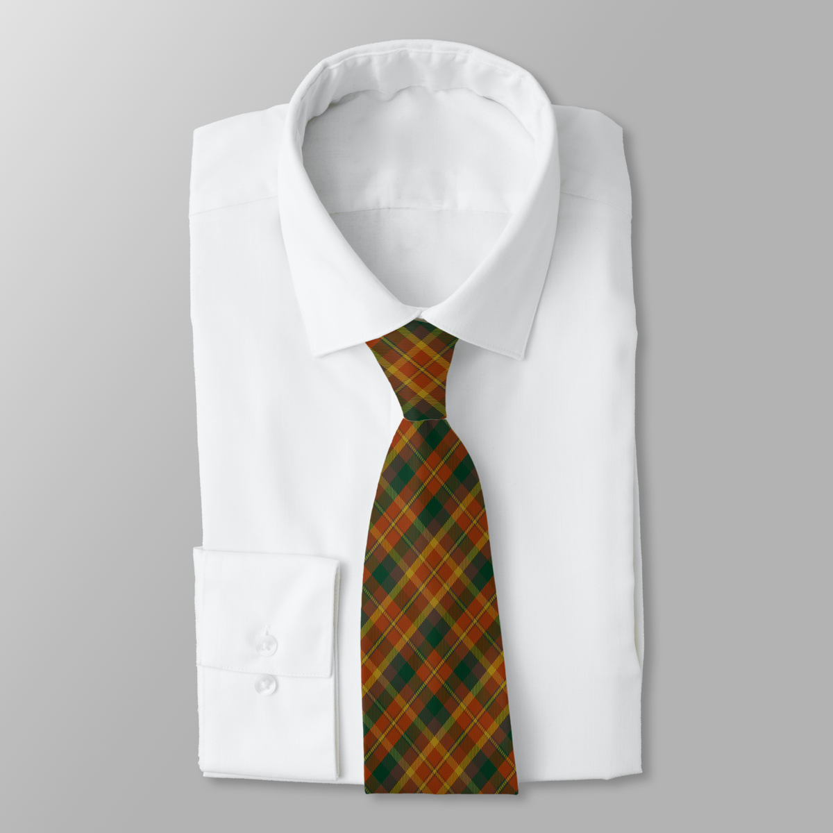 Irish County Monaghan Tartan Necktie