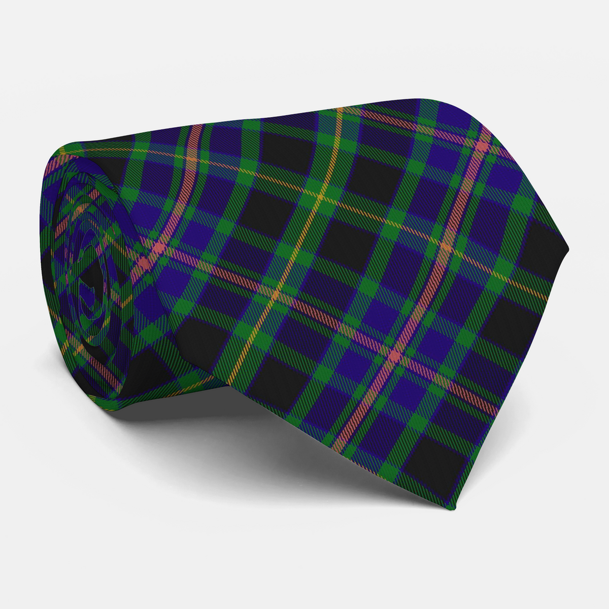 Irish County Offaly Tartan Necktie