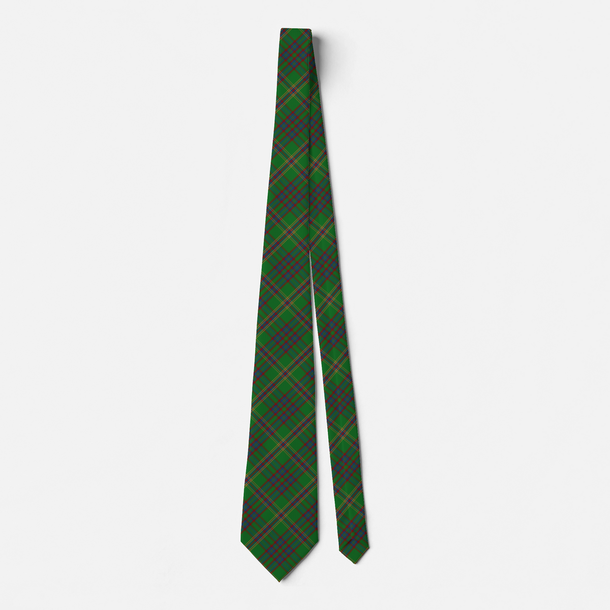 Irish County Westmeath Tartan Necktie