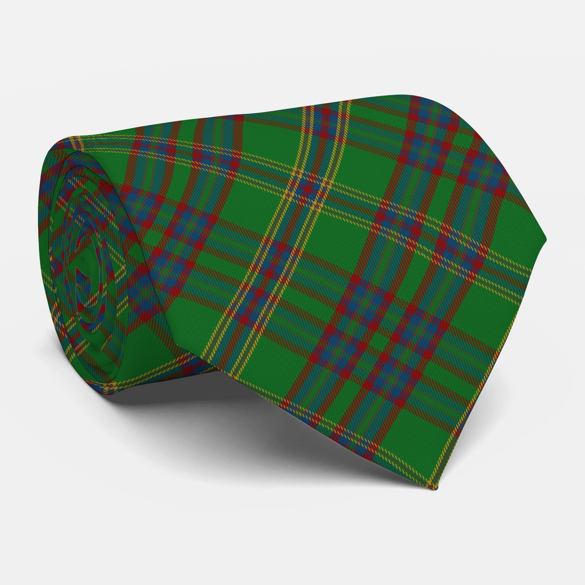 Irish County Westmeath Tartan Necktie