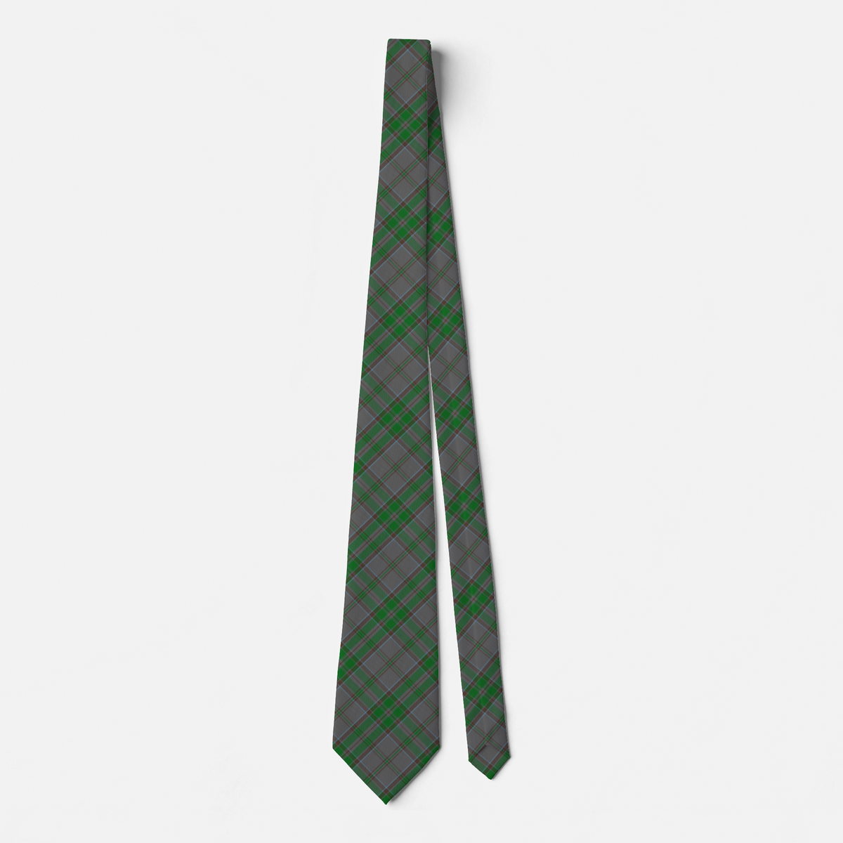 Irish County Wicklow Tartan Necktie