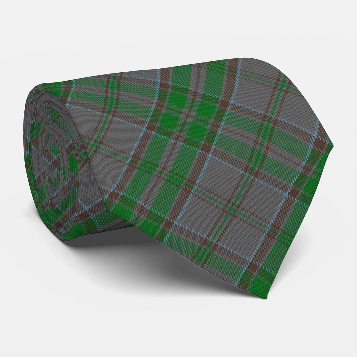 Irish County Wicklow Tartan Necktie