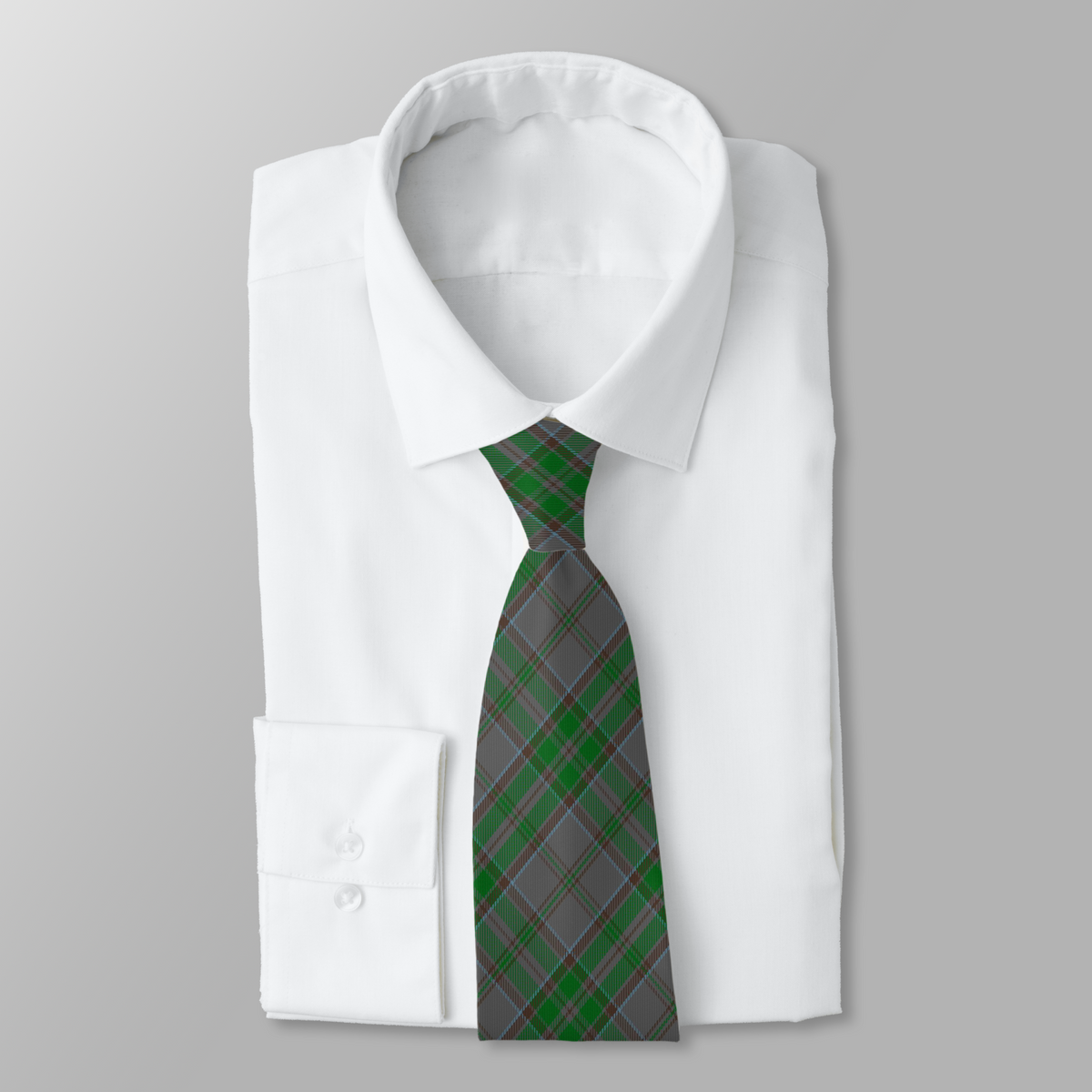 Irish County Wicklow Tartan Necktie