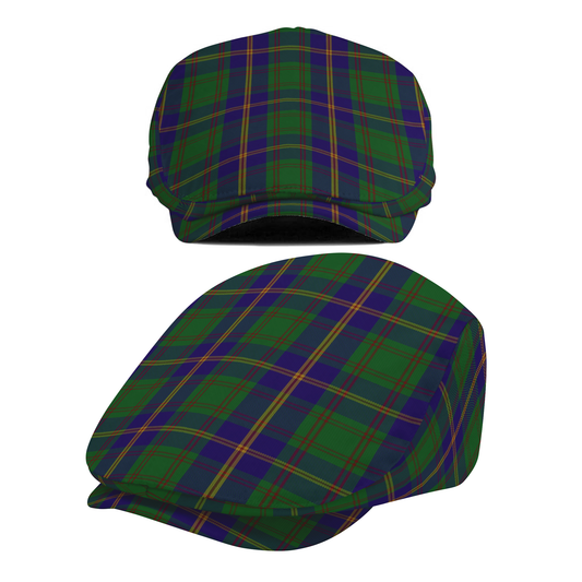 USMC Leatherneck Tartan Flat Cap