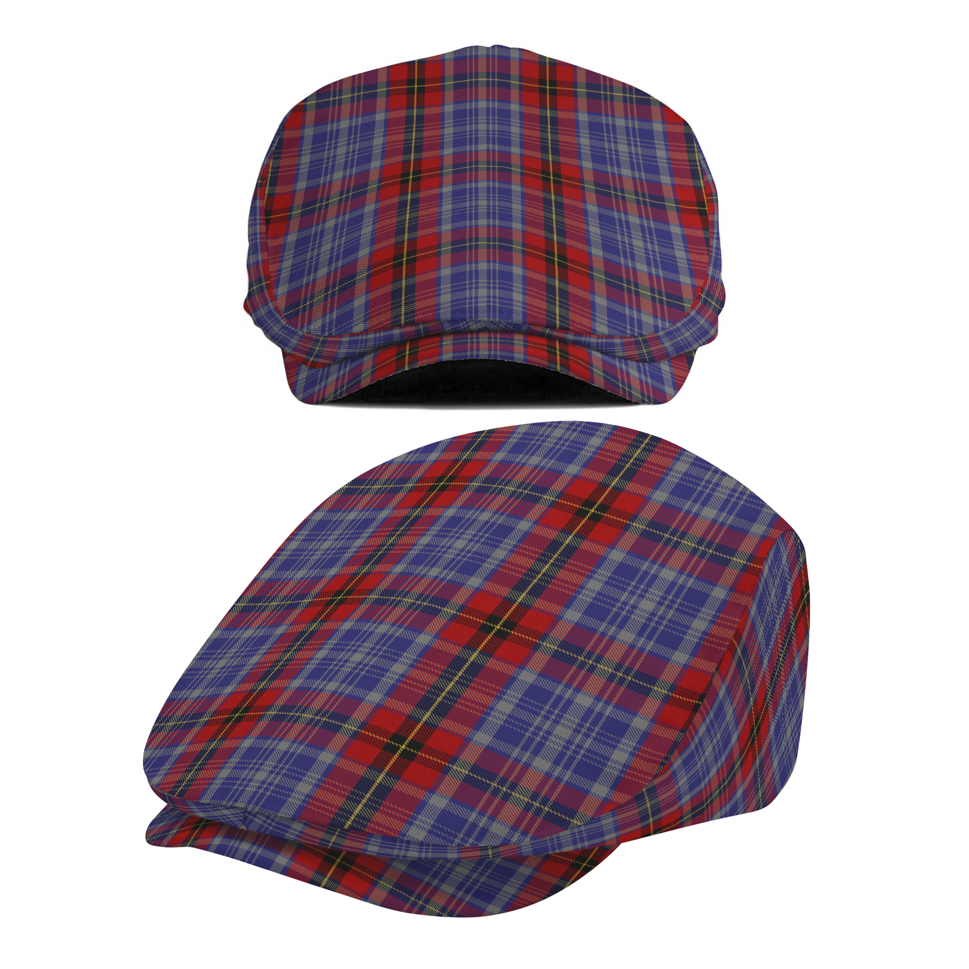 Clan Stephens Tartan Flat Cap