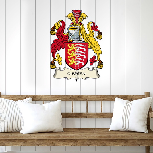 Irish Arms - O'Brien | Metal Wall Art