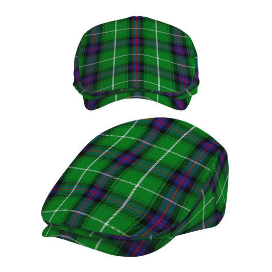 Clan MacDonald of the Isles Tartan Flat Cap