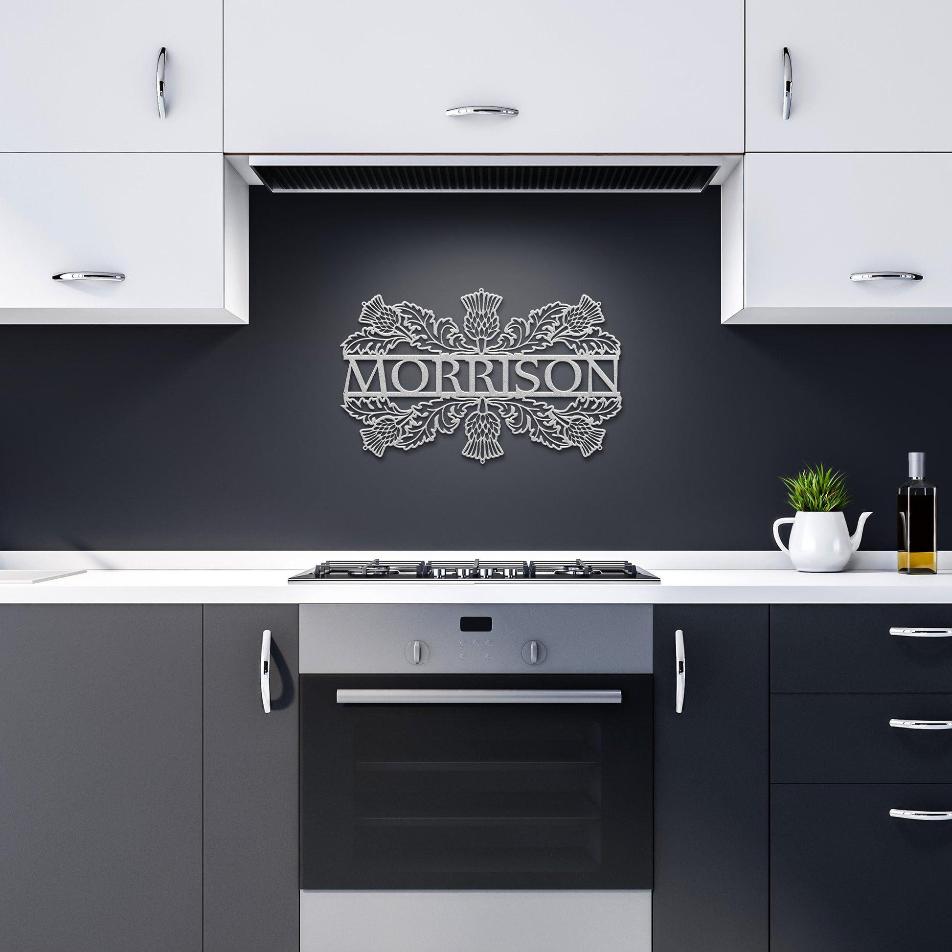 Morrison | Thistle | Metal Wall Art