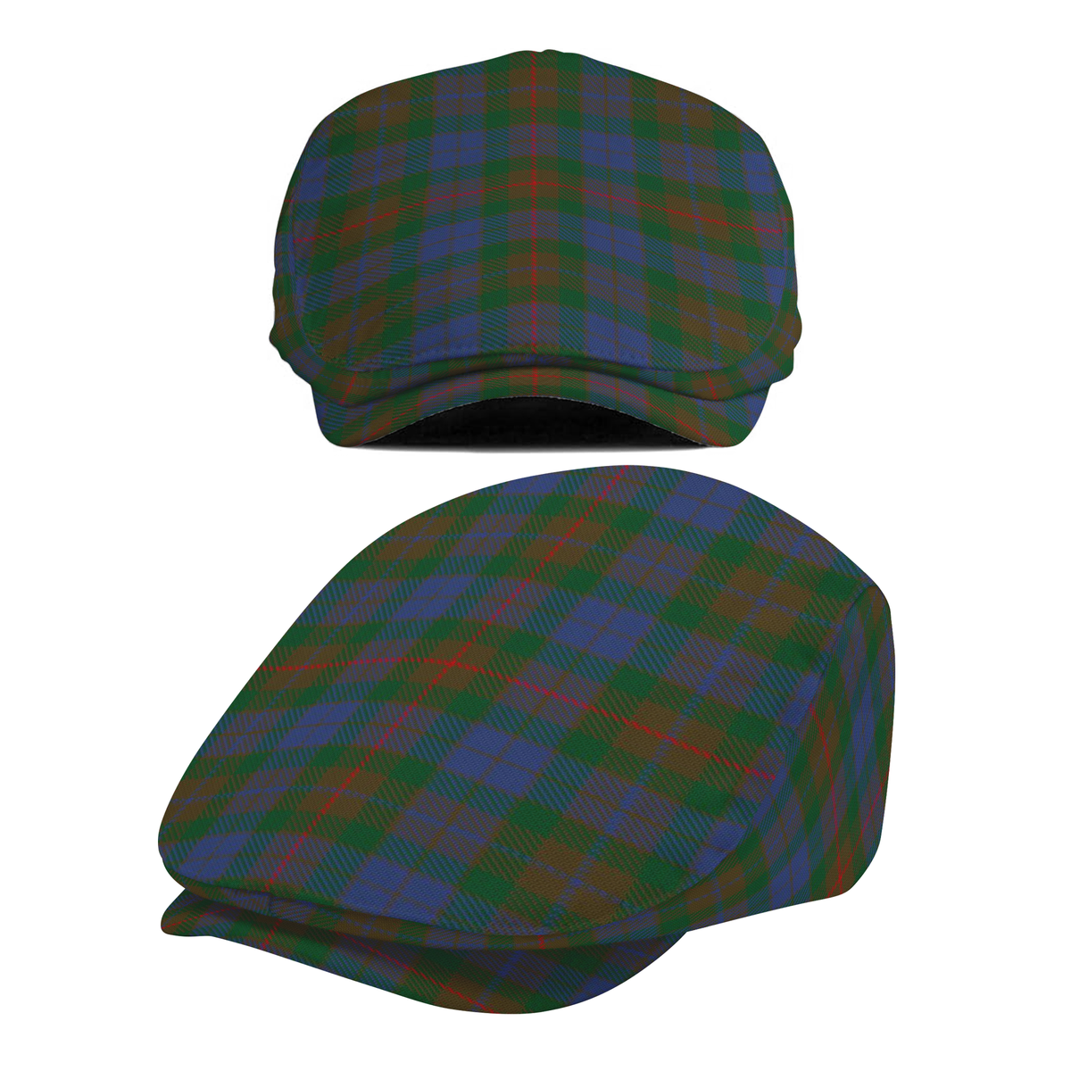 Clan Buchanan Hunting Tartan Flat Cap