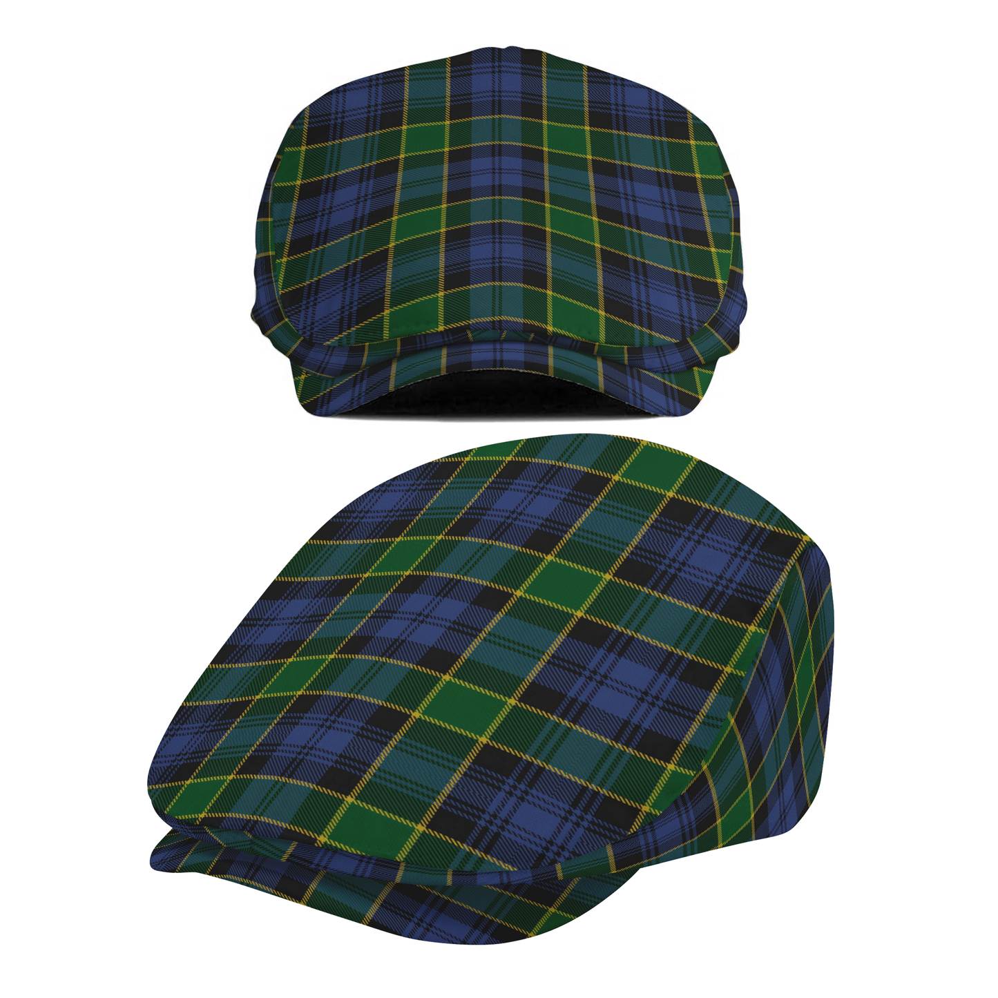 Clan Campbell of Breadalbane Tartan Flat Cap