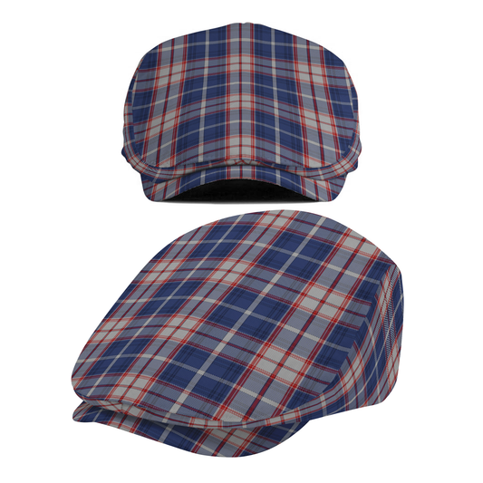 US State - Florida Tartan Flat Cap