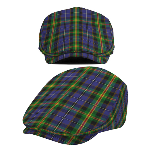 US State - Iowa Tartan Flat Cap