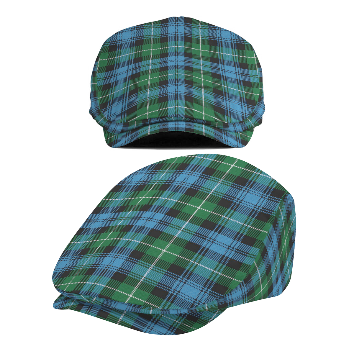 Clan Lamont Ancient Tartan Flat Cap