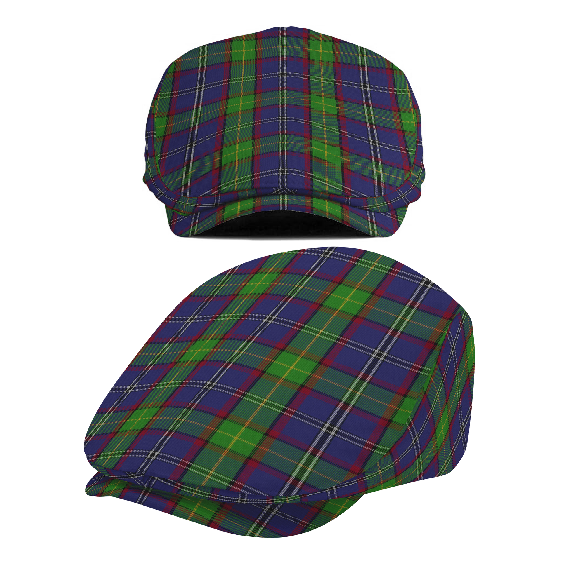 US State - Minnesota Tartan Flat Cap