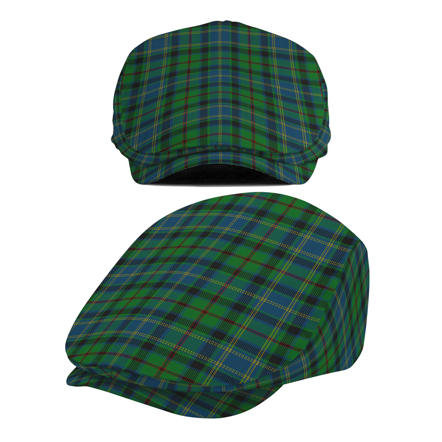 US State - Pennsylvania Tartan Flat Cap