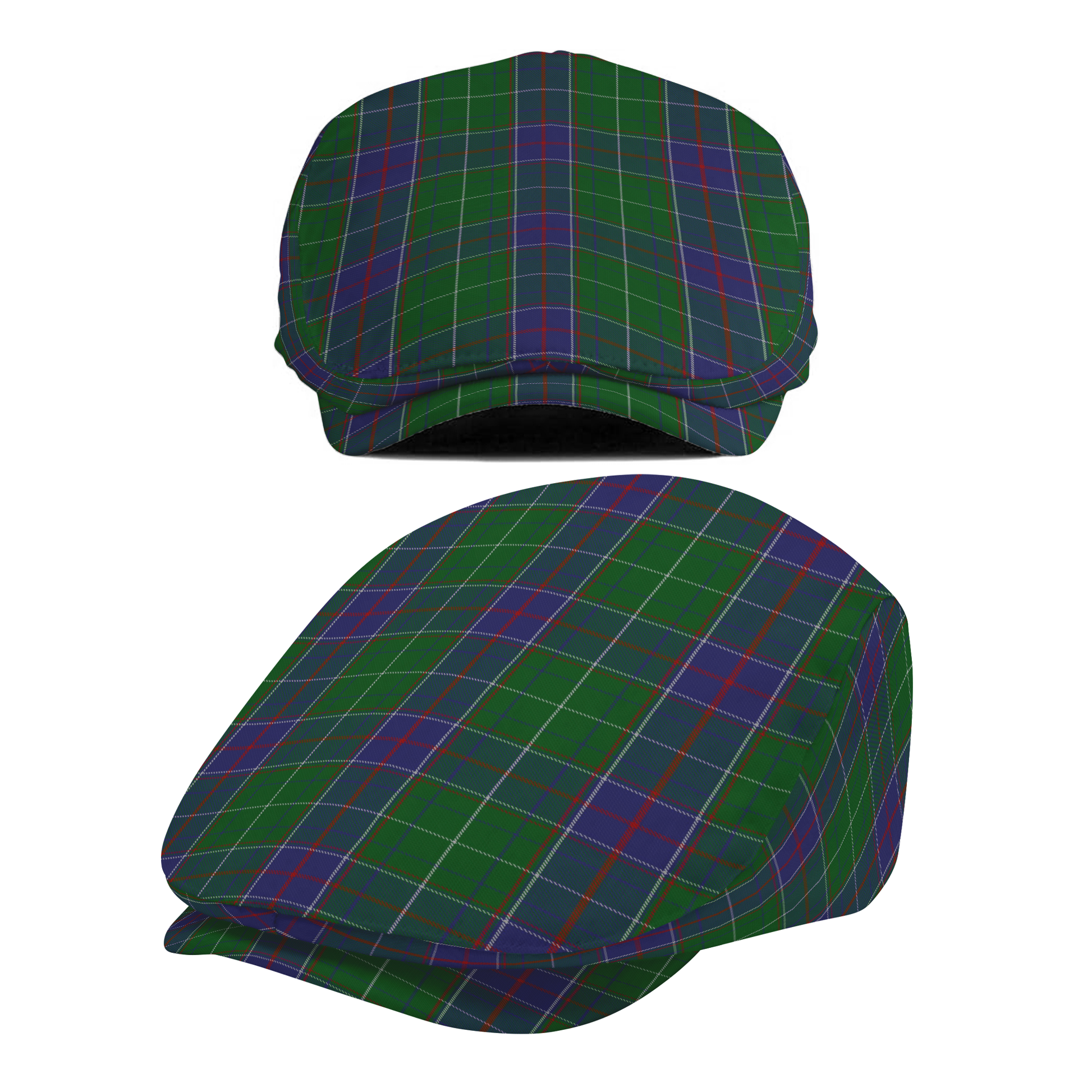 US State - Tennessee Tartan Flat Cap