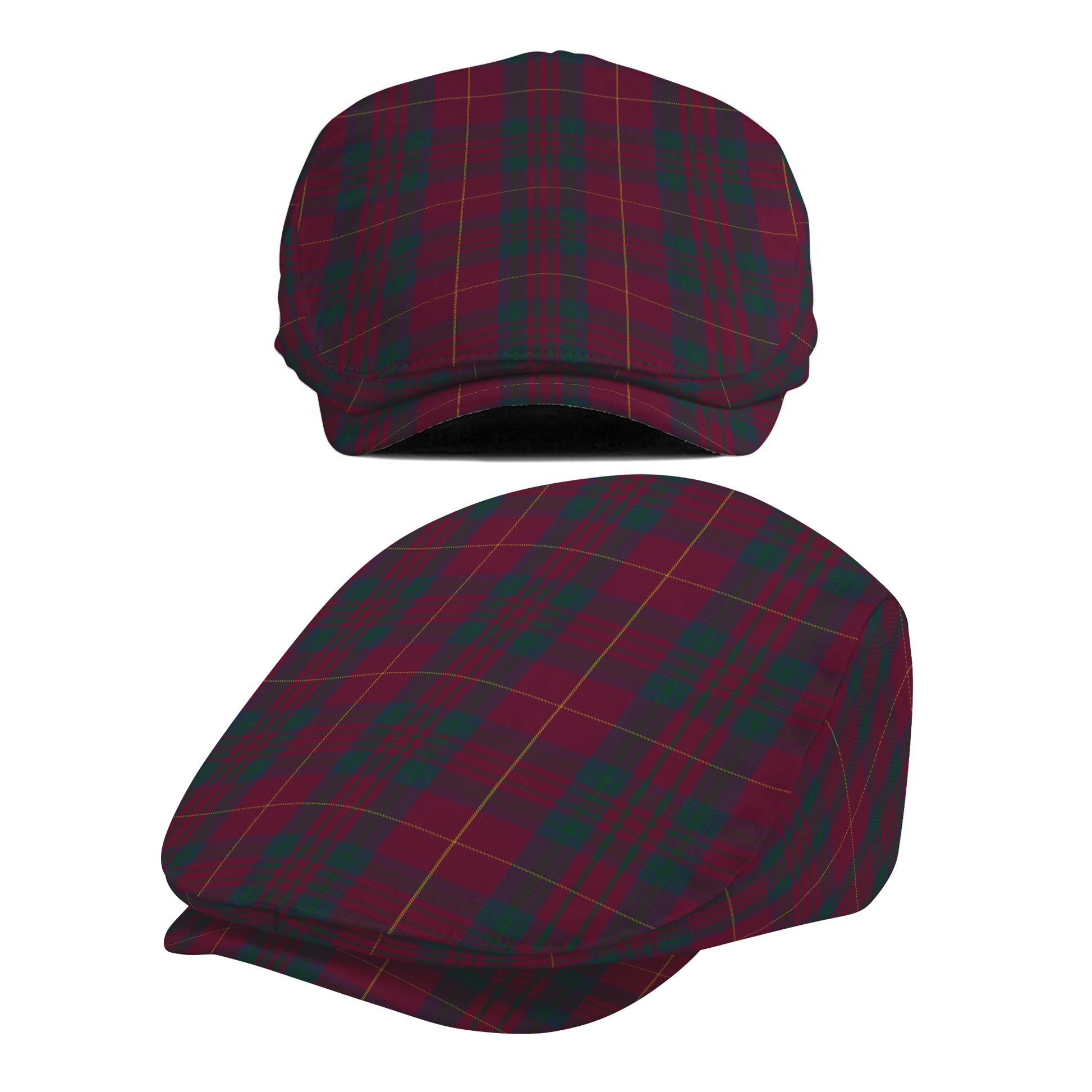Clan Wanstall Tartan Flat Cap