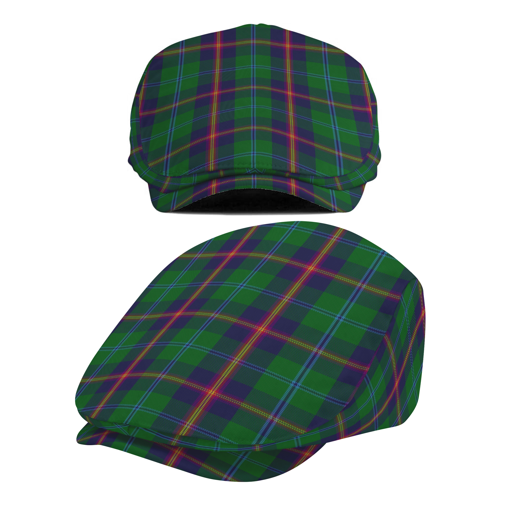 Clan Young Tartan Flat Cap