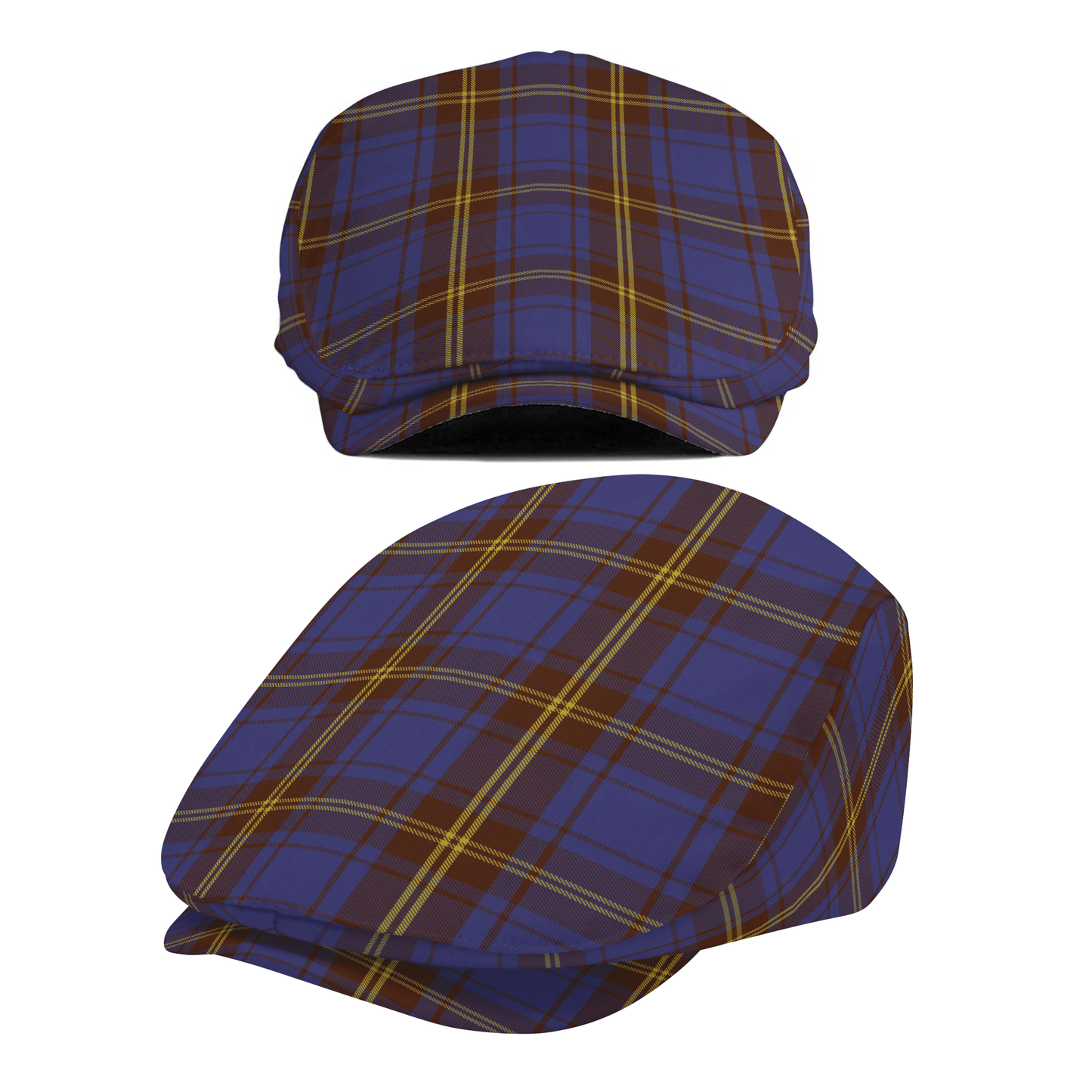 Irish County Sligo Tartan Flat Cap