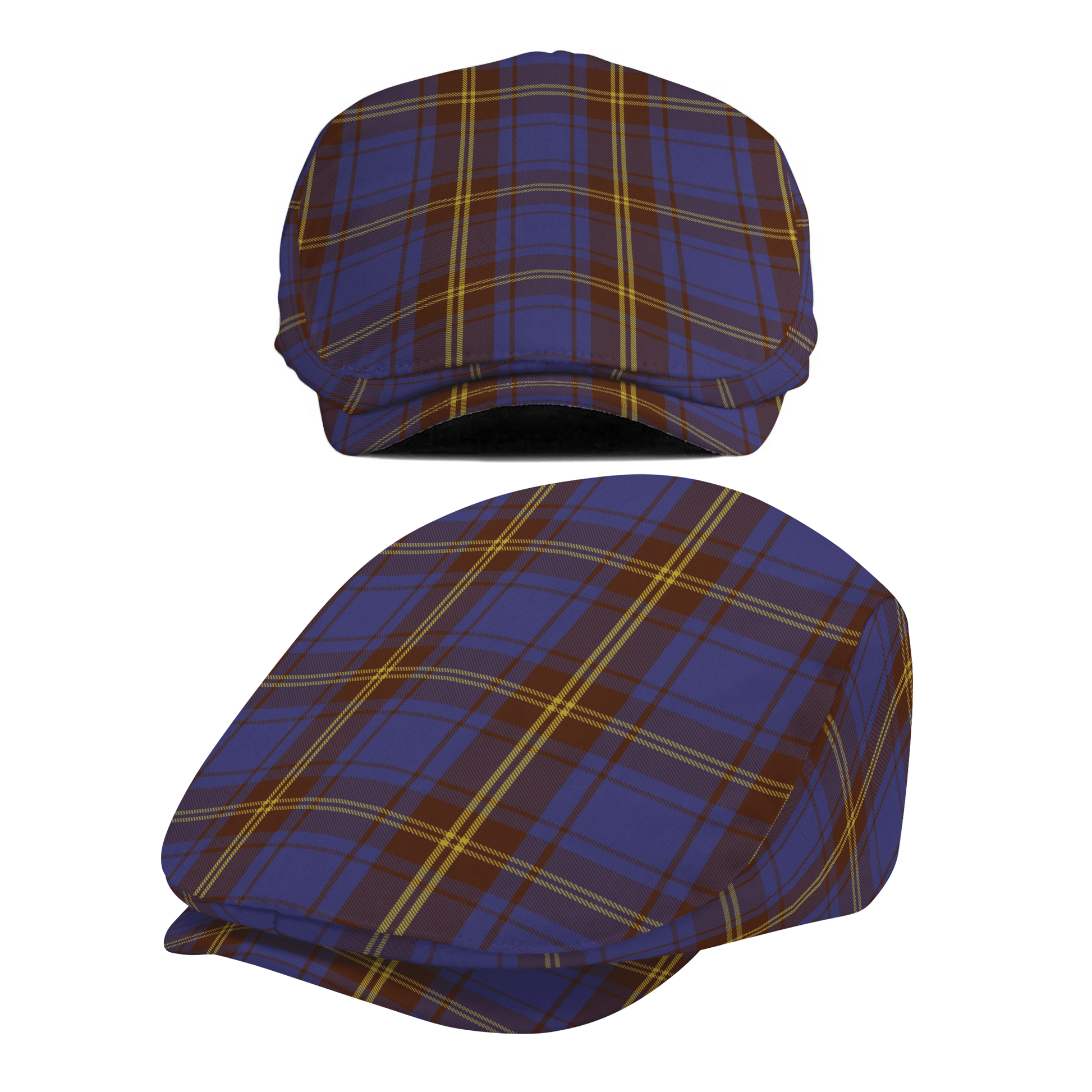 Irish County Sligo Tartan Flat Cap