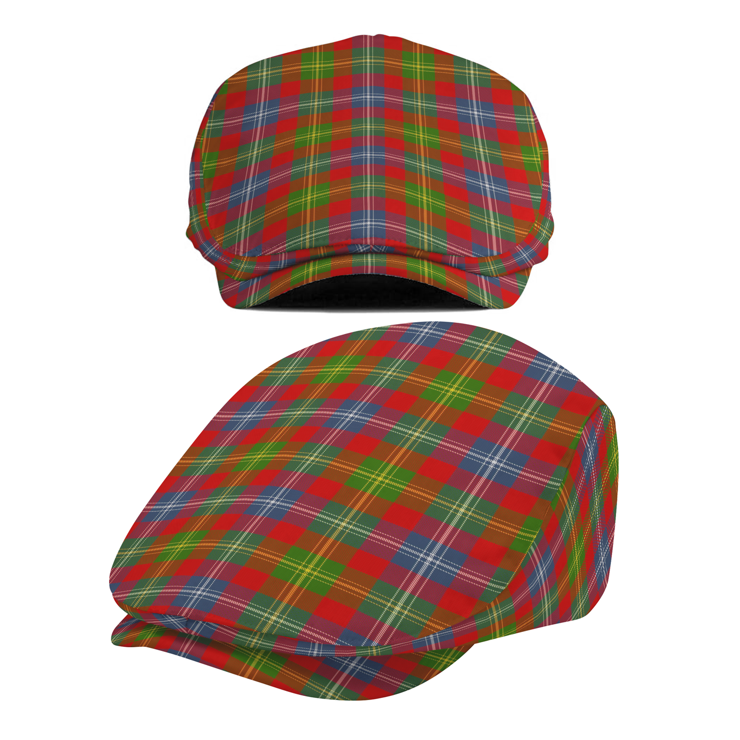 Clan Forrester Tartan Flat Cap