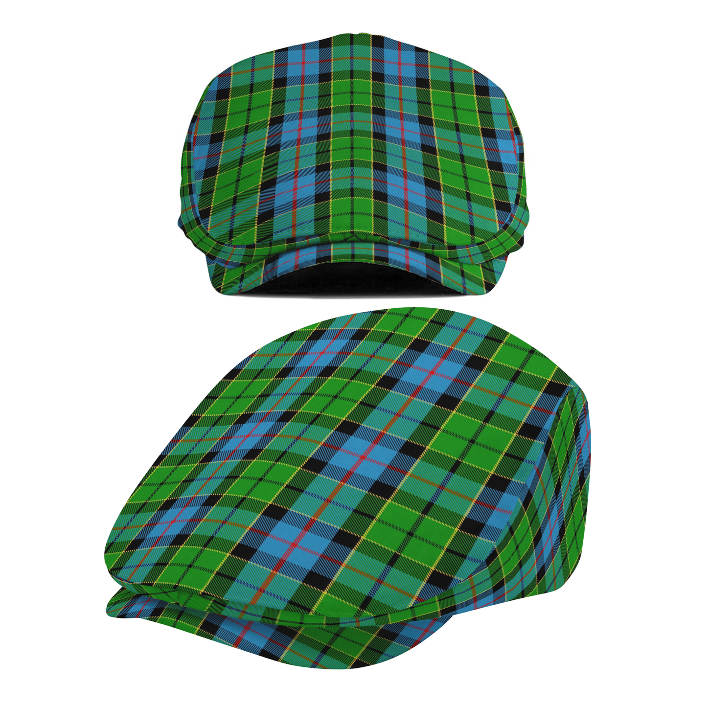 Clan Forsyth Tartan Flat Cap