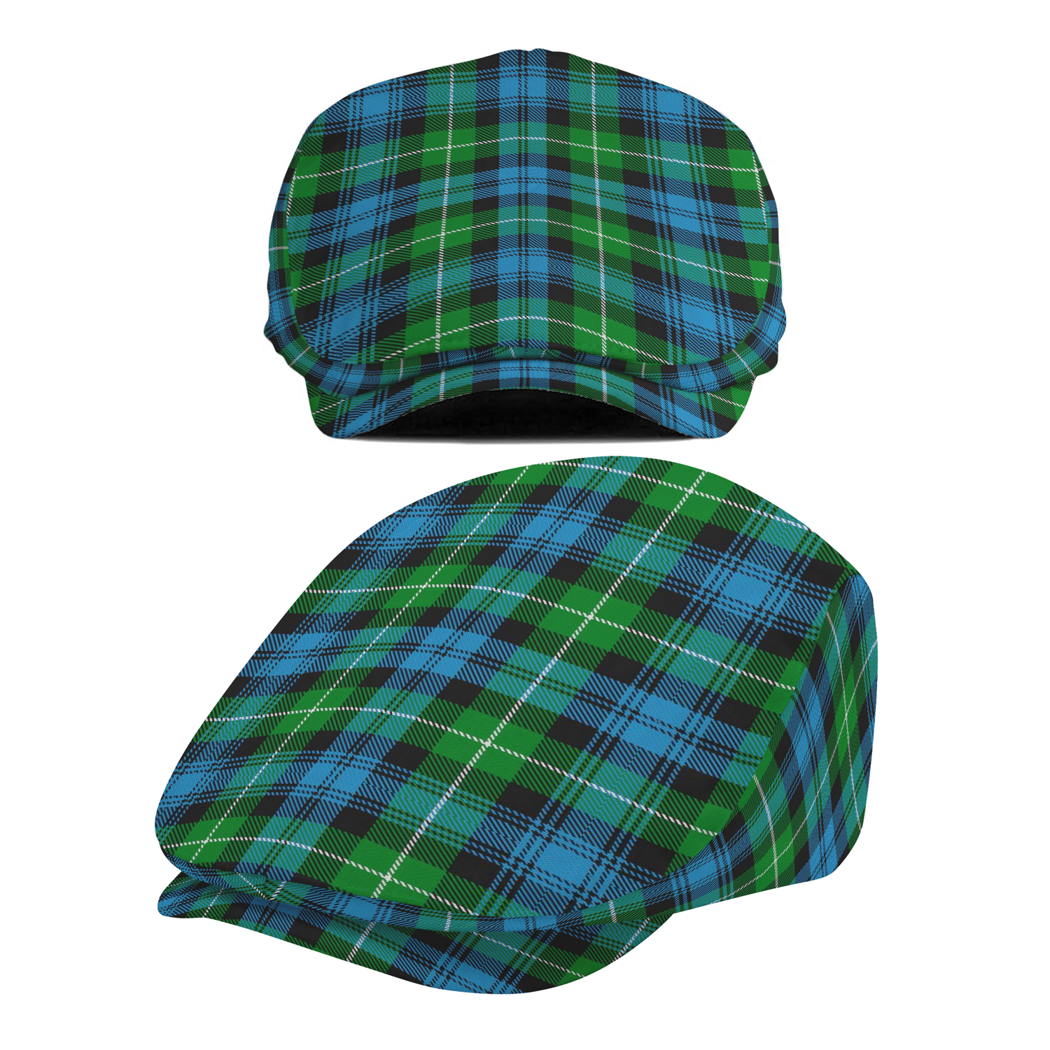 Clan Lamont Tartan Flat Cap
