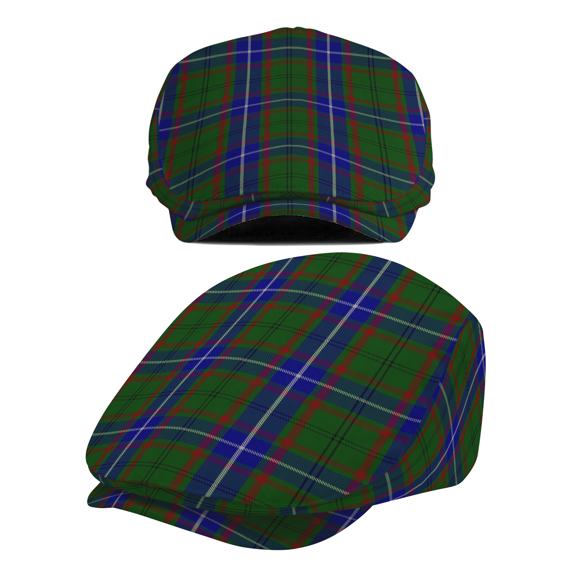 Clan Lee Tartan Flat Cap
