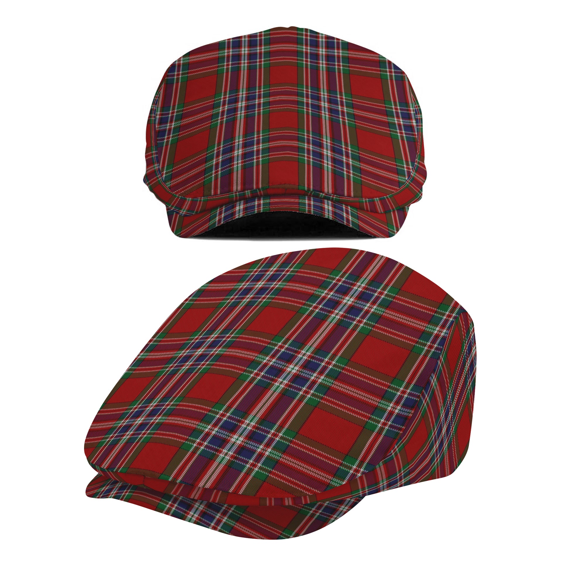 Clan MacFarlane Tartan Flat Cap
