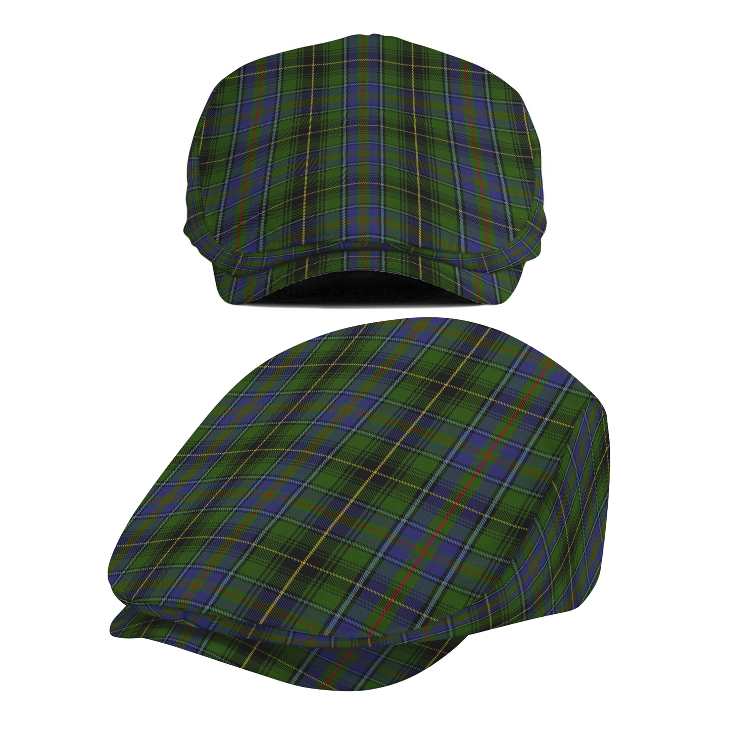 Clan MacInnes Tartan Flat Cap