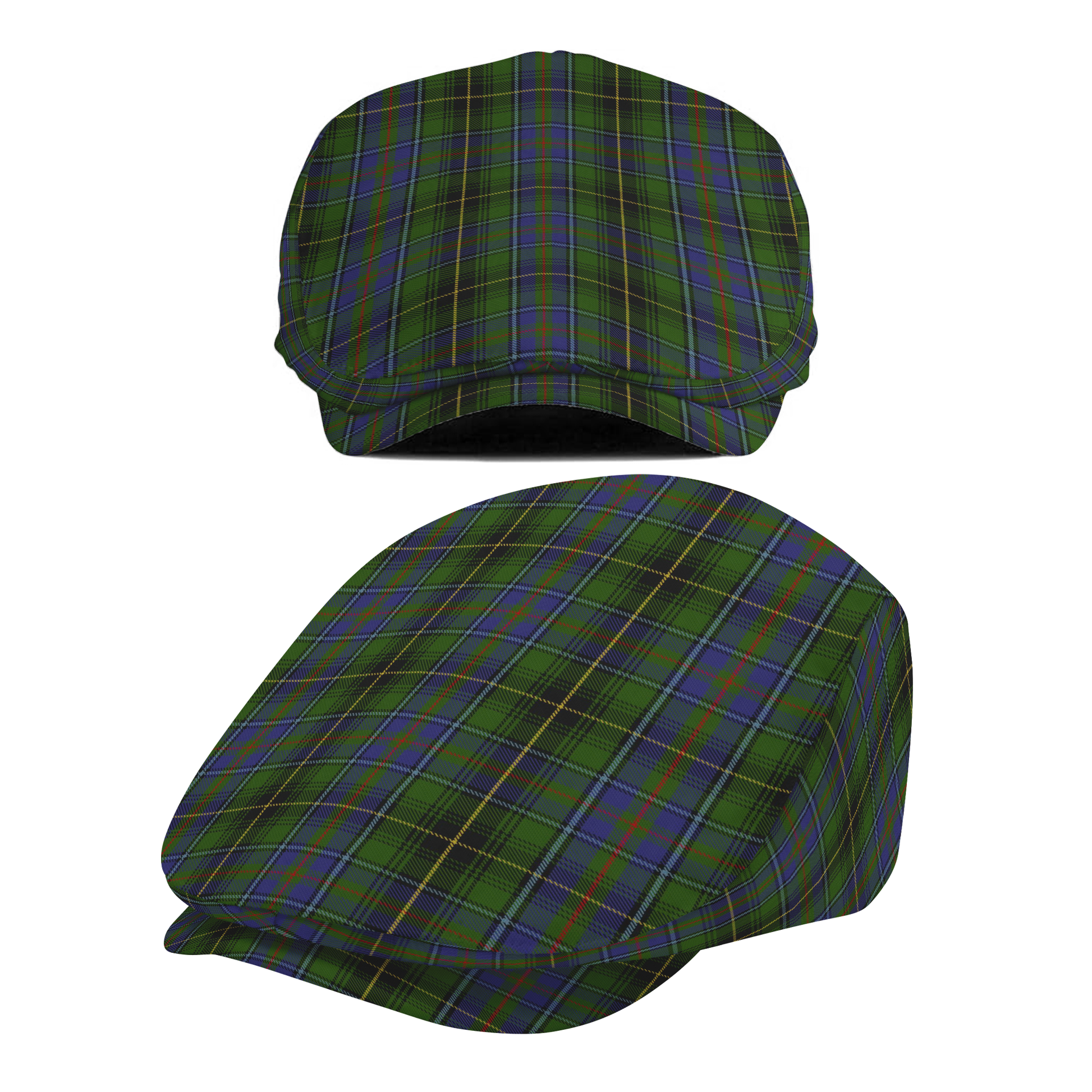 Clan MacInnes Tartan Flat Cap