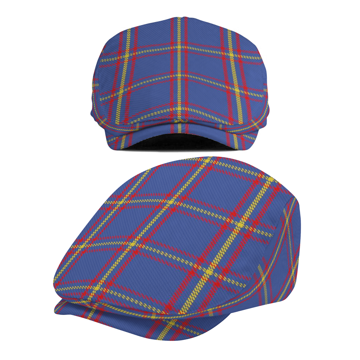 Clan MacLaine Tartan Flat Cap