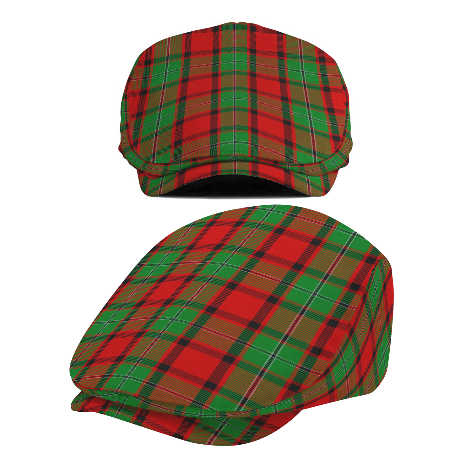 Clan MacPhail Tartan Flat Cap