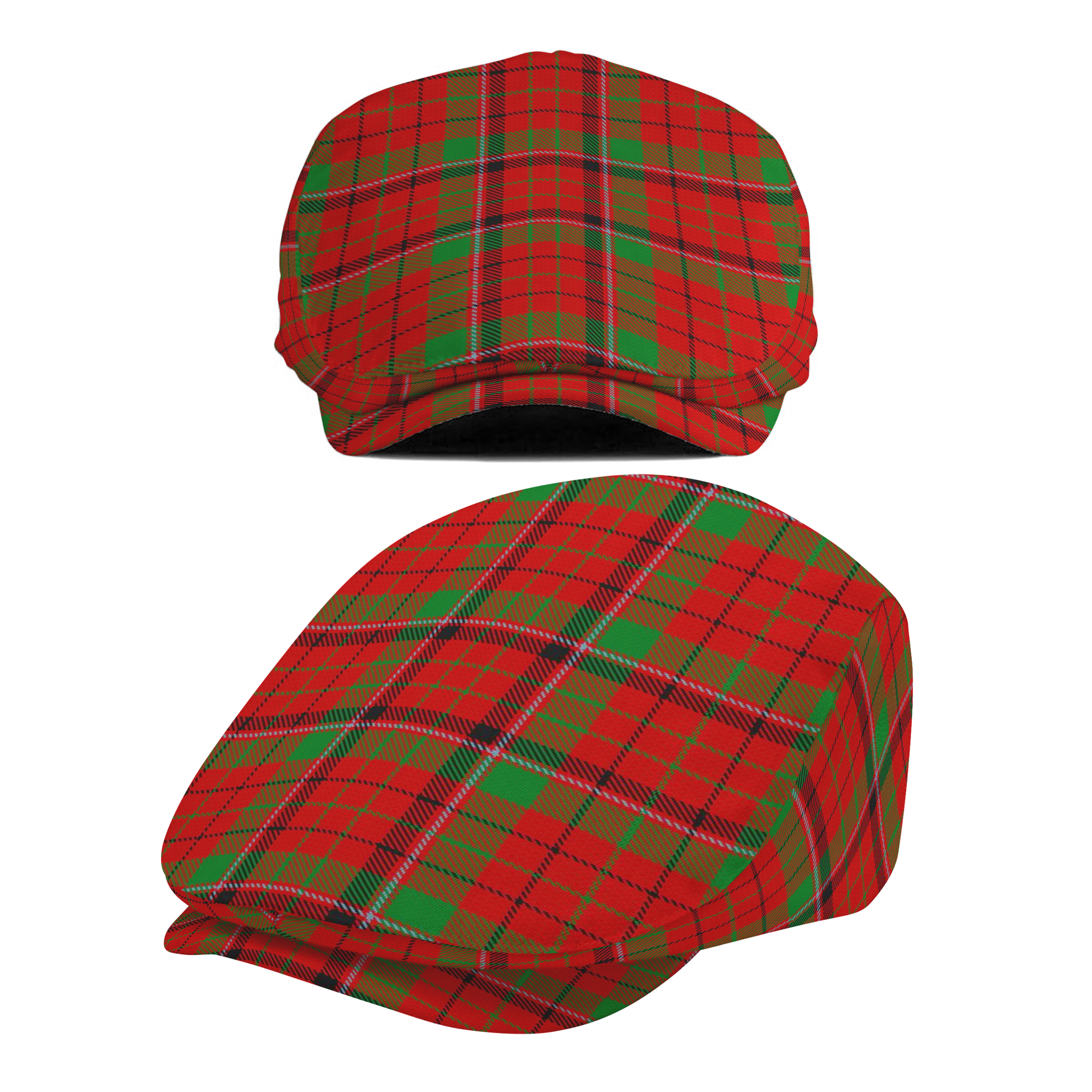 Clan Nicholson Tartan Flat Cap