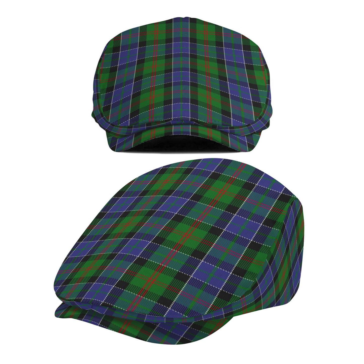 Clan Paterson Tartan Flat Cap