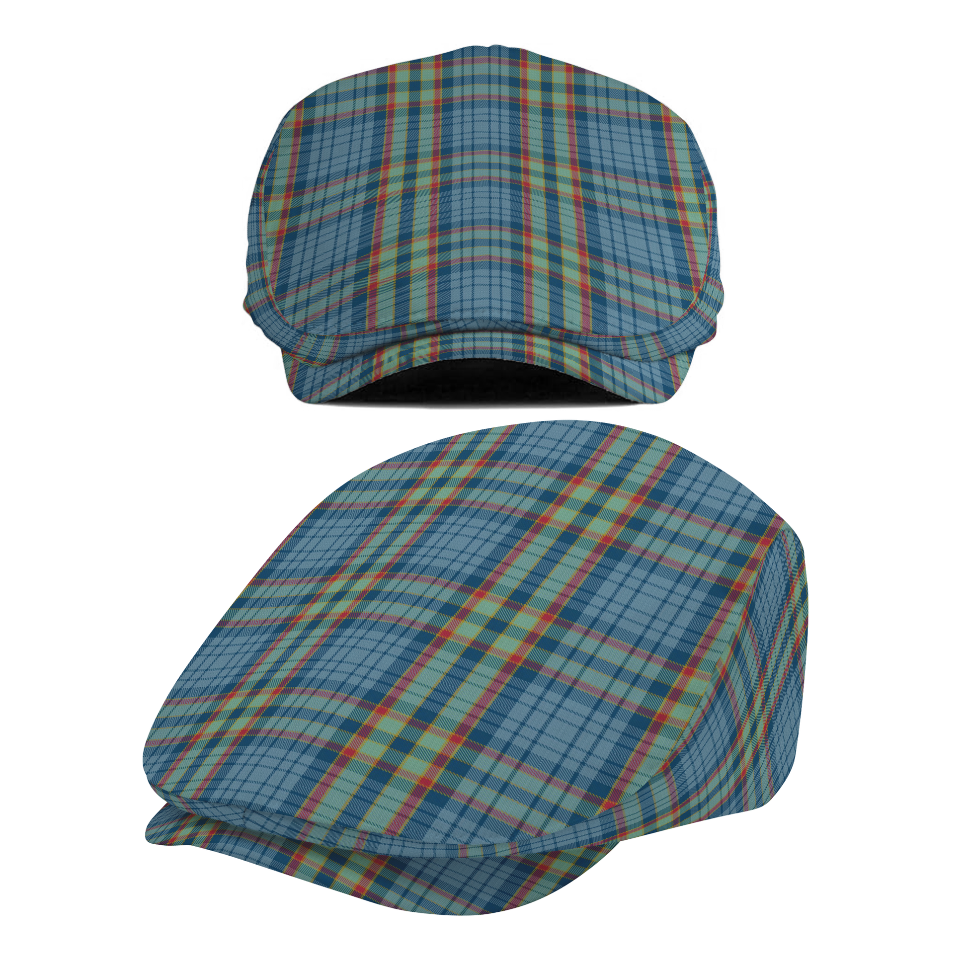 Clan Ralston Tartan Flat Cap