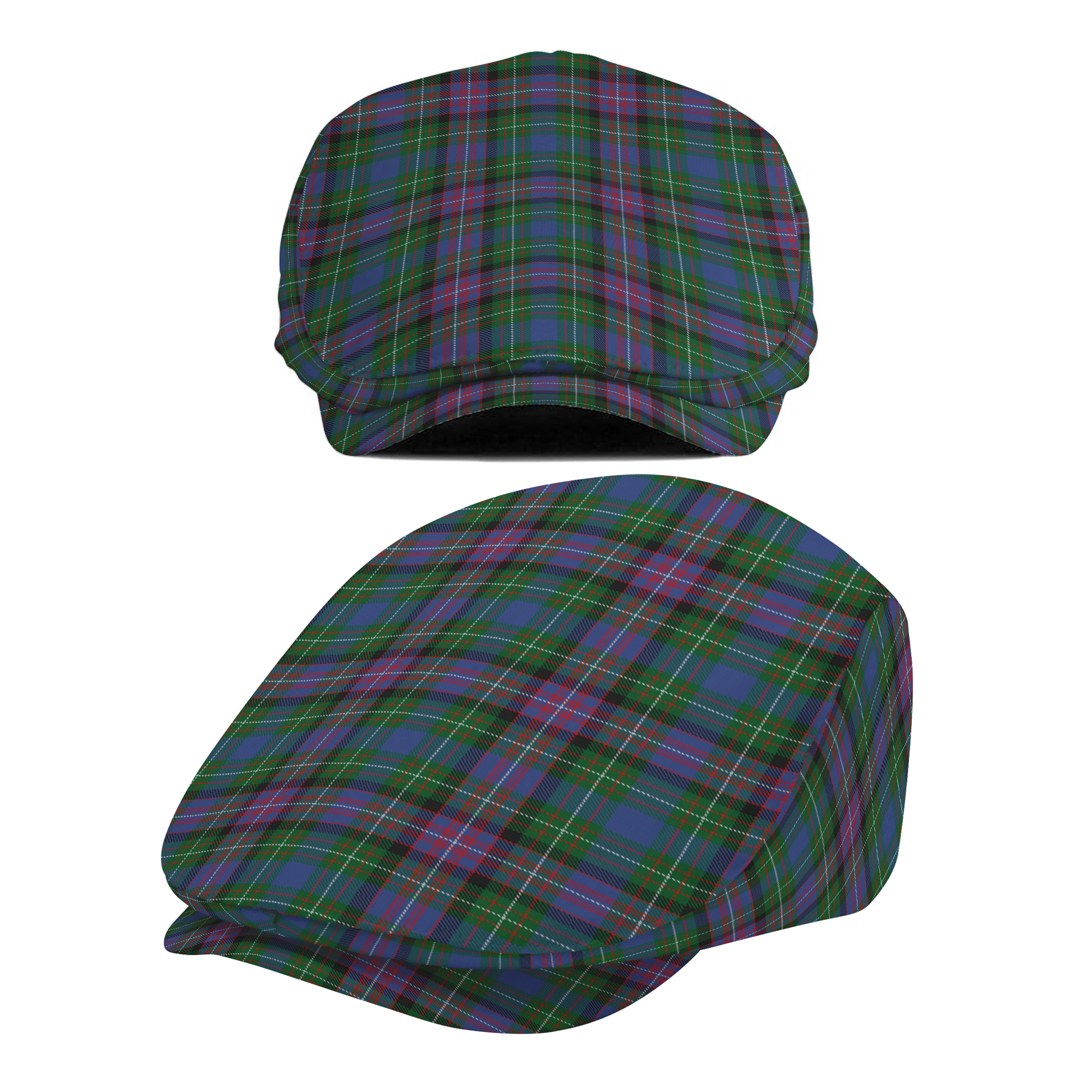 Clan Rankin Tartan Flat Cap
