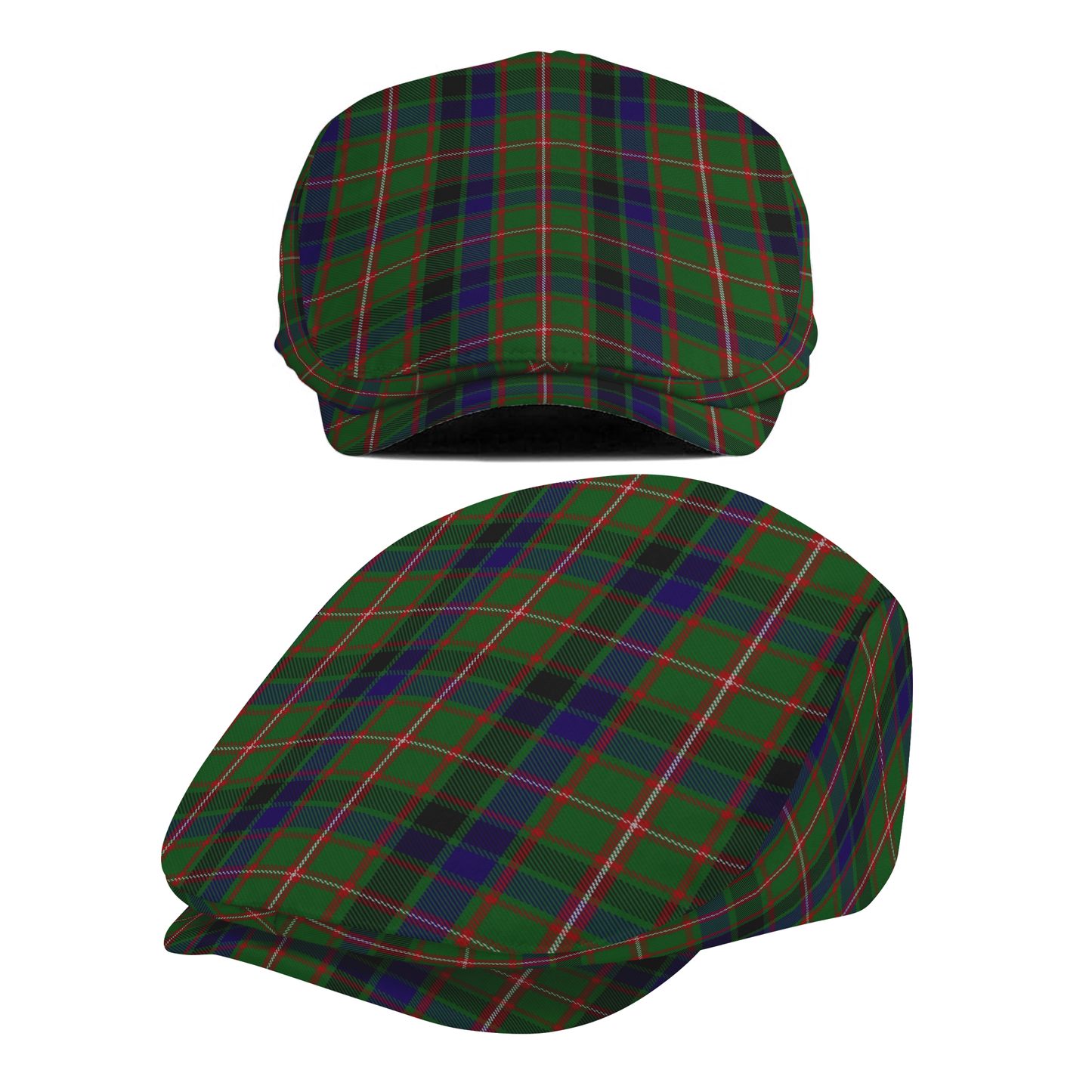 Clan Reid Tartan Flat Cap