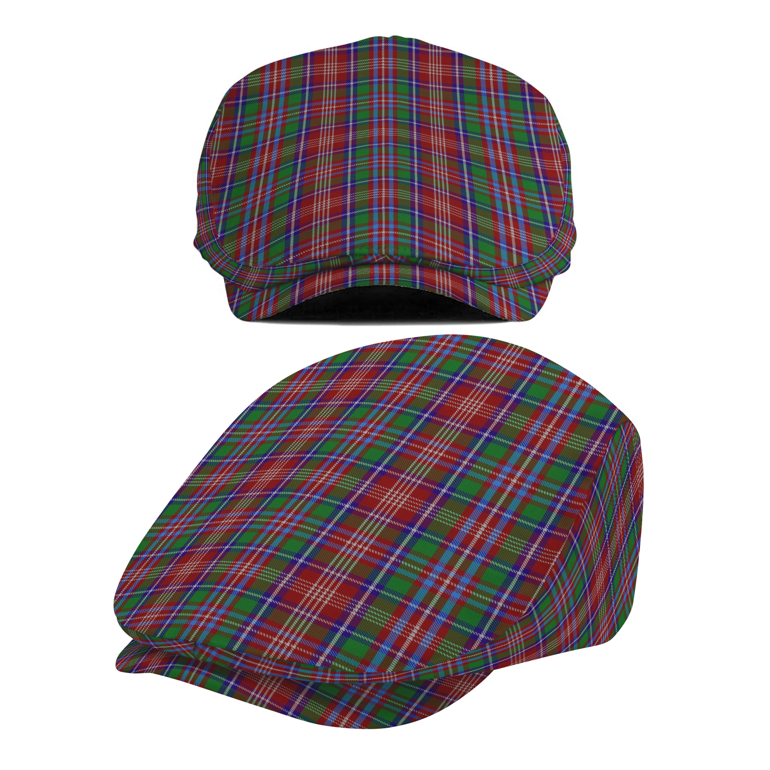 Clan Ritchie Tartan Flat Cap