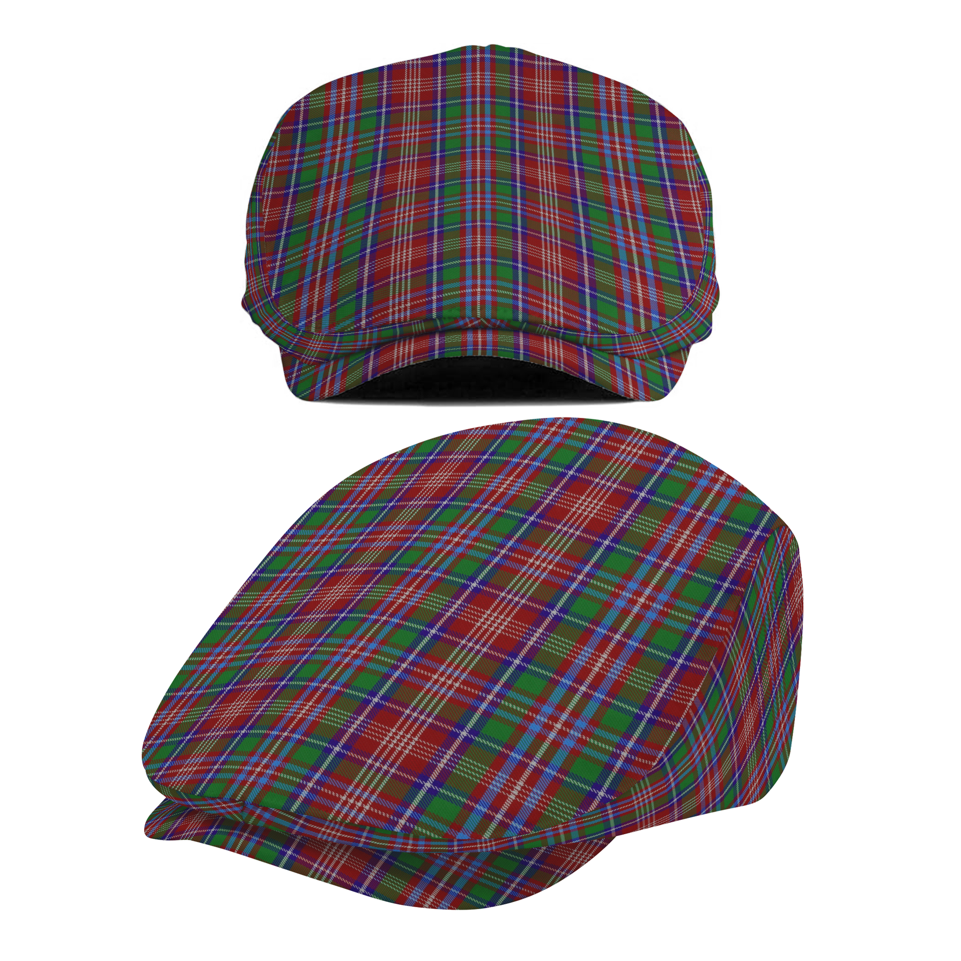 Clan Ritchie Tartan Flat Cap