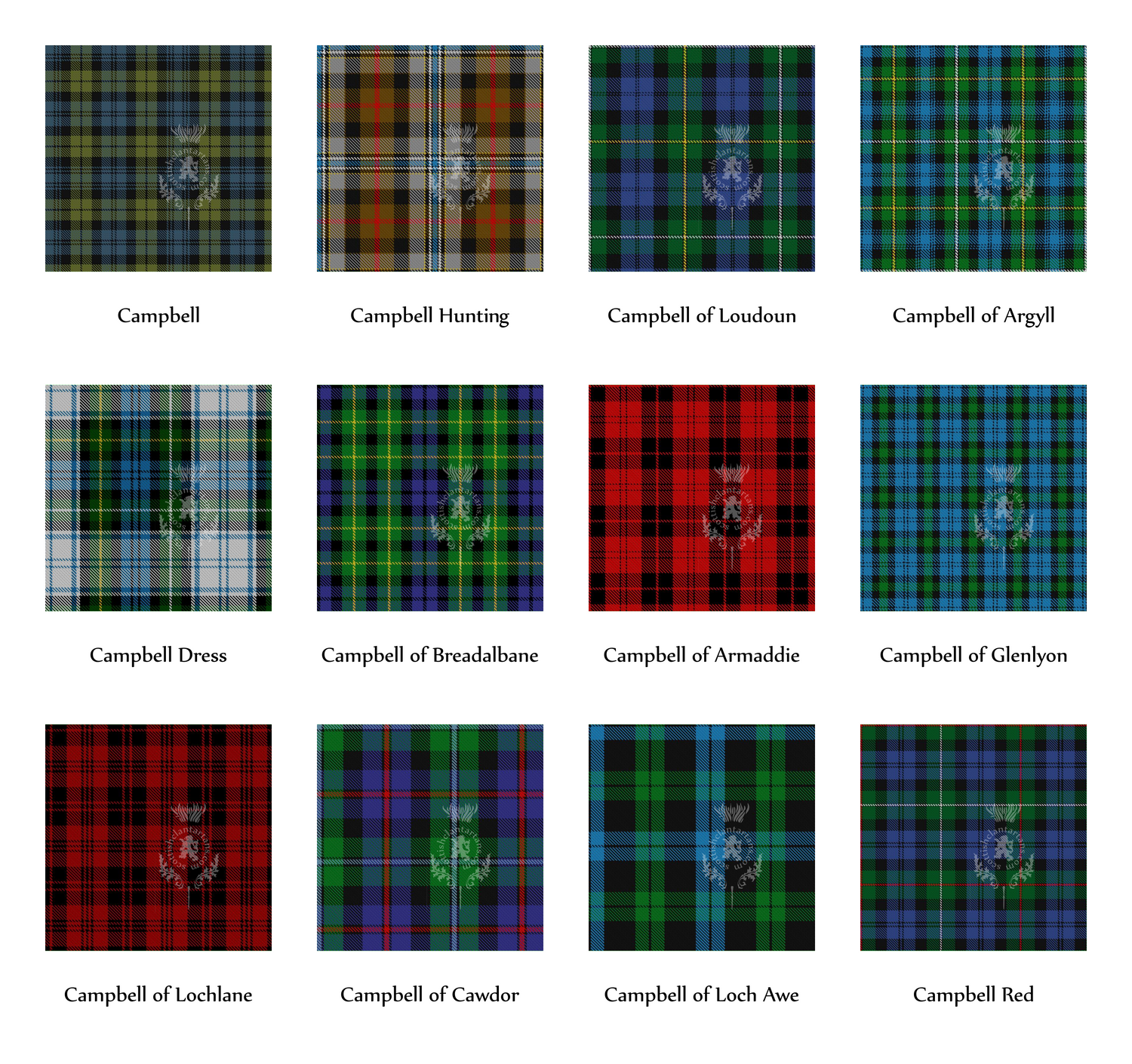 Clan Campbell tartans