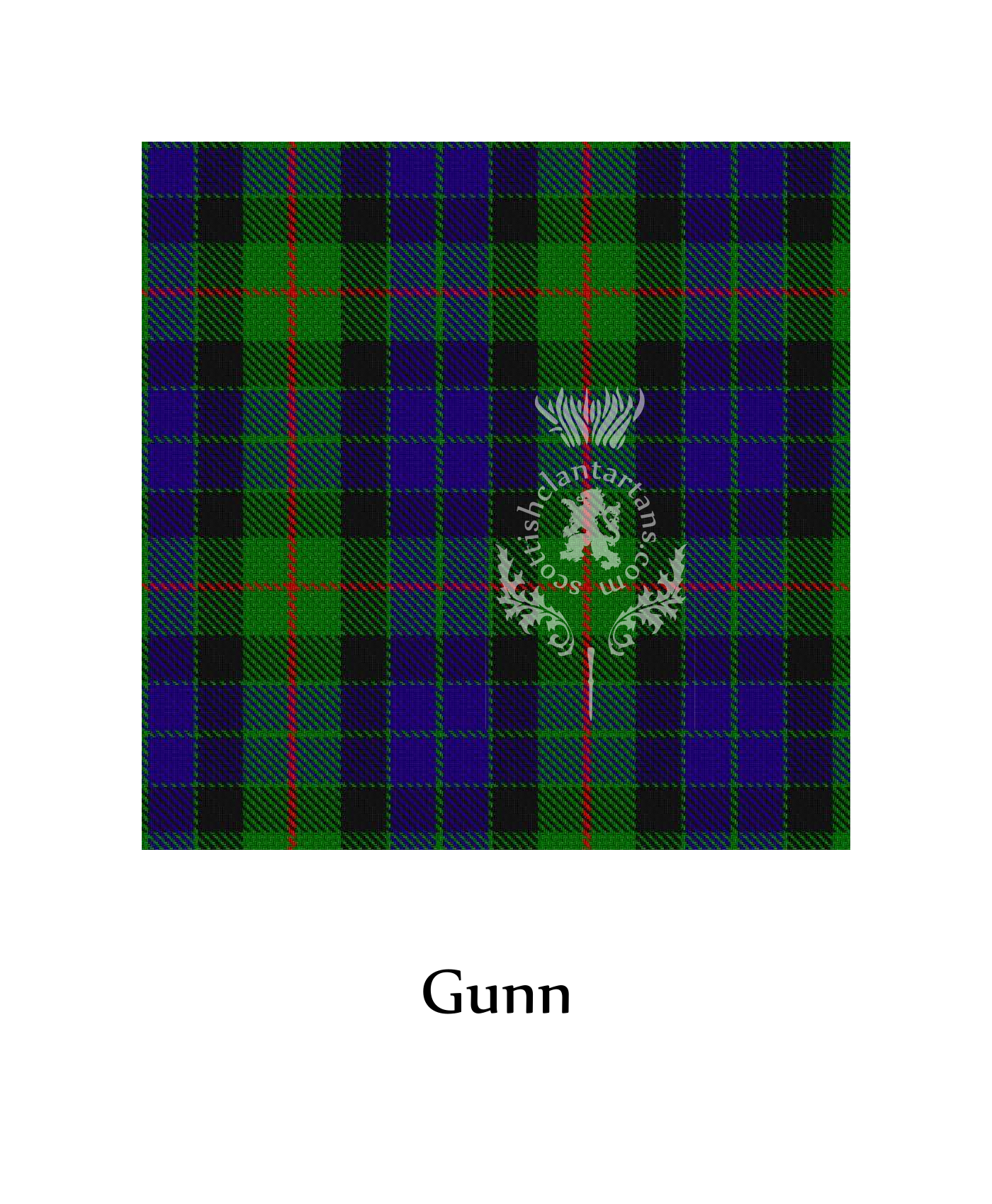 Clan Gunn tartan