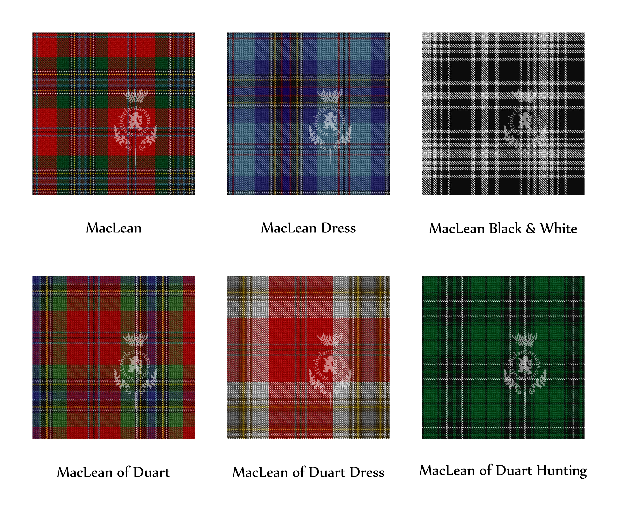 Clan MacLean – Scottish Clan Tartans