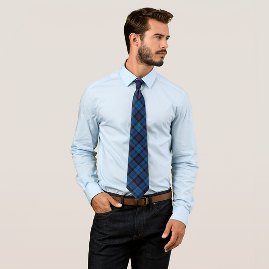 US Air Force Tartan Necktie