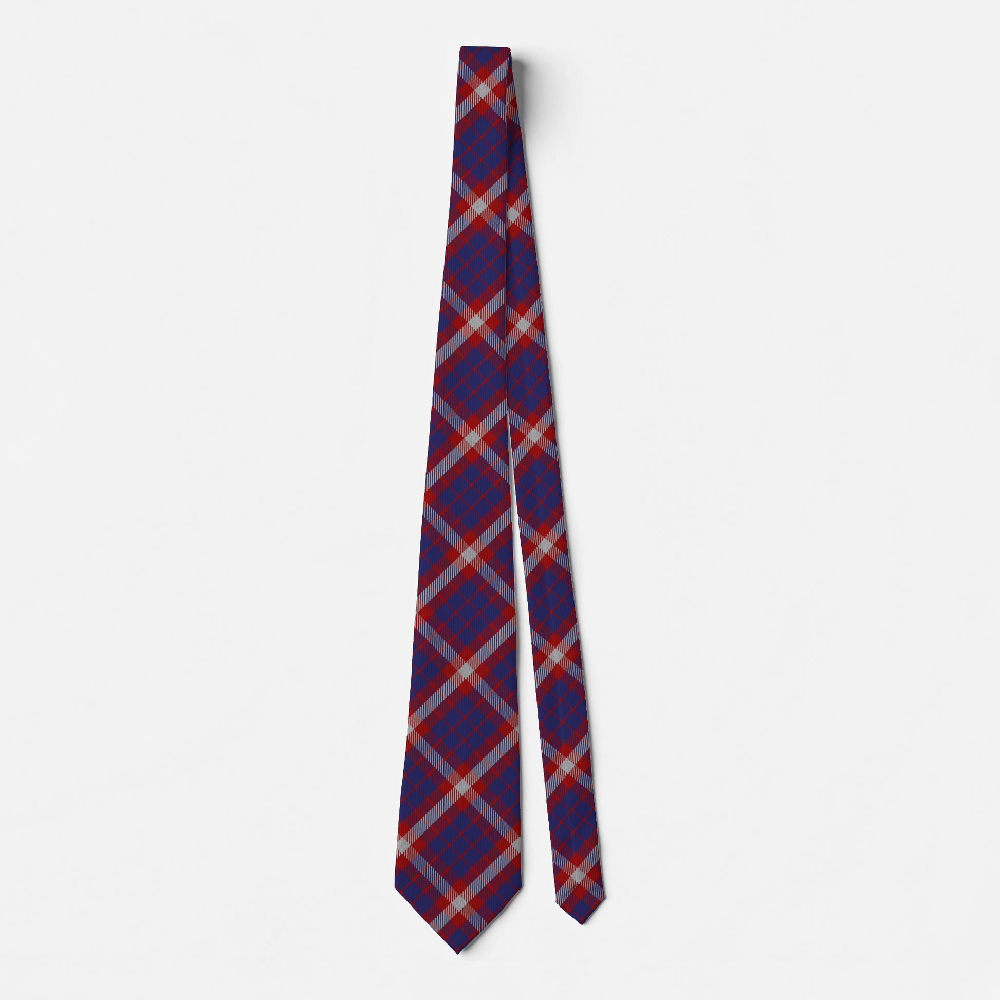 US Coast Guard Tartan Necktie